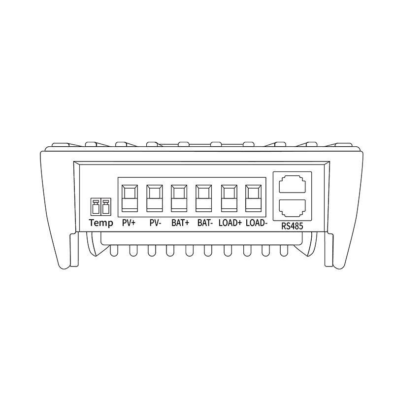 mppt solar charge controller explorer ns 12v 24v 20a technical drawing 60a 3