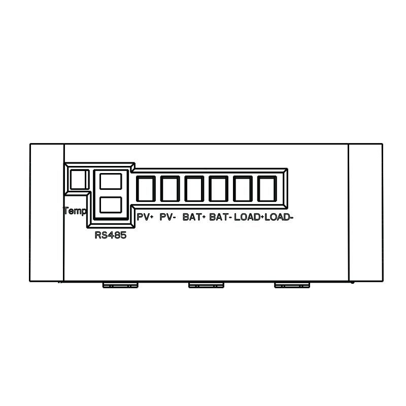 mppt solar charge controller  exp technical drawing 03